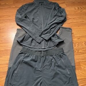 COS Black Water-Repellent Jacket with Reflective Details